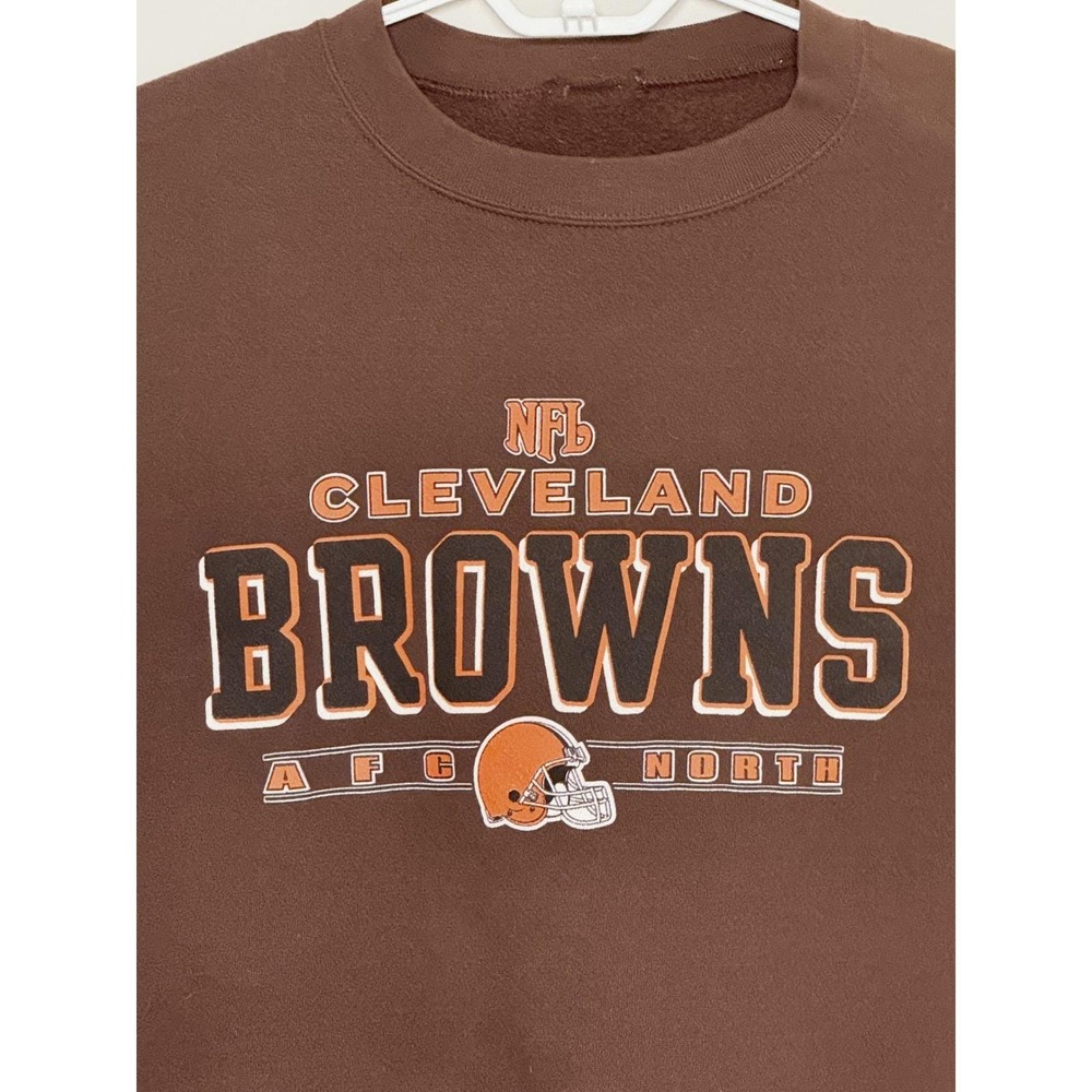 90s Cleveland Browns XL Sweatshirt Well- Worn Flawed Vintage AFC North Pullover